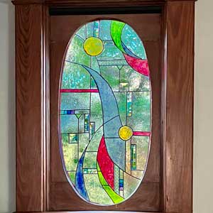 Витражные окна